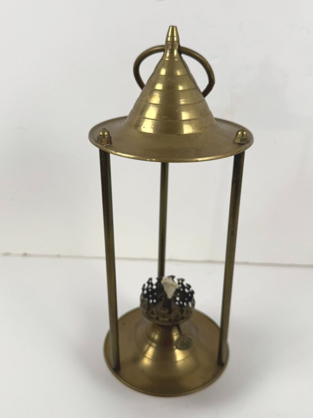 Vintage Brass Lantern Martine Miners MC-243